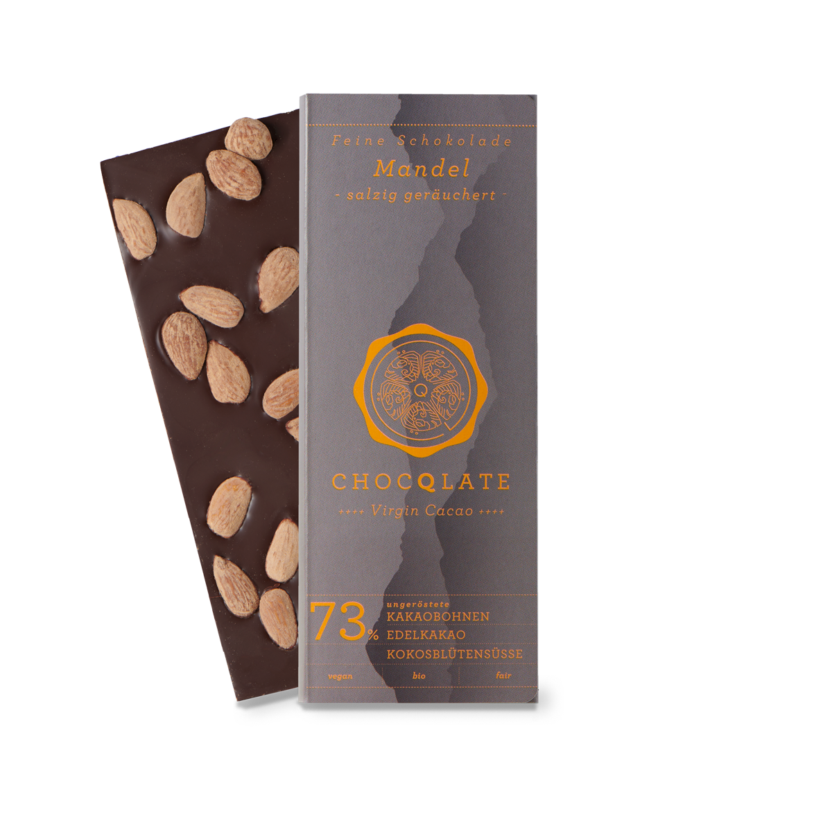 CHOCQLATE organic chocolate ALMOND