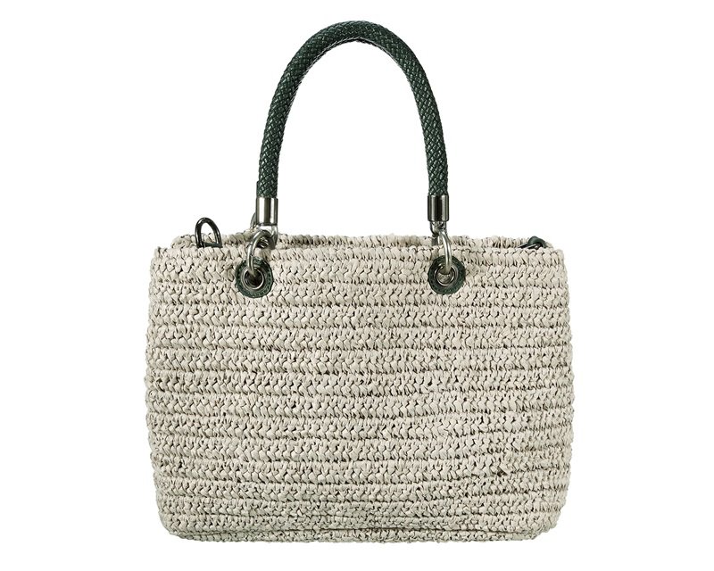 BORSA SEABREEZE grigio rafiabast