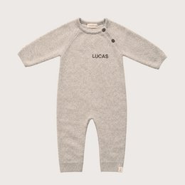 Jumpsuit Sky — Merino & Cashmere | Sand