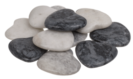 Natural Stone Heart, Worry Hearts,
