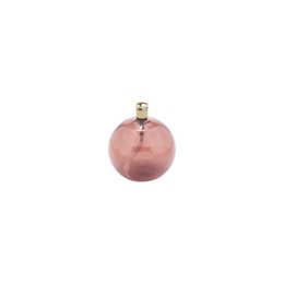 Olielamp Round amarant brass S