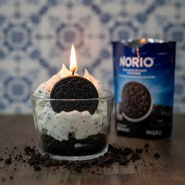 LAVURI Nòrio – Handmade Cookie Vanilla Dessert Candle