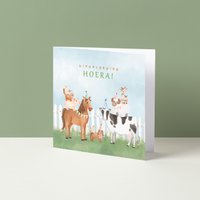 Greeting card | Hieperdepiep Hooray Farm