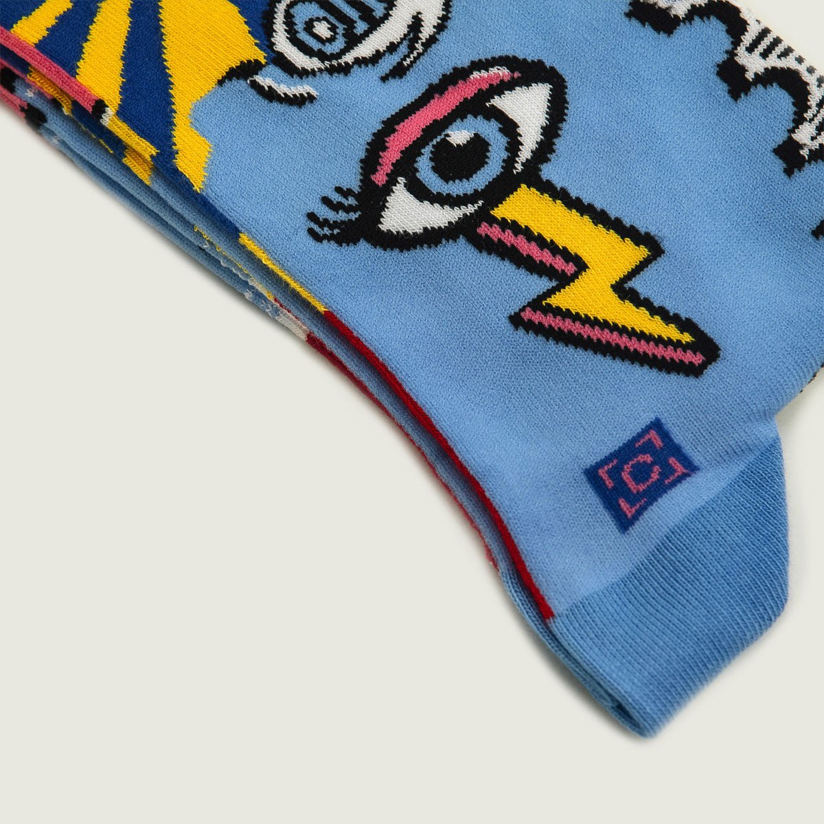 Skarpetki w stylu pop-art