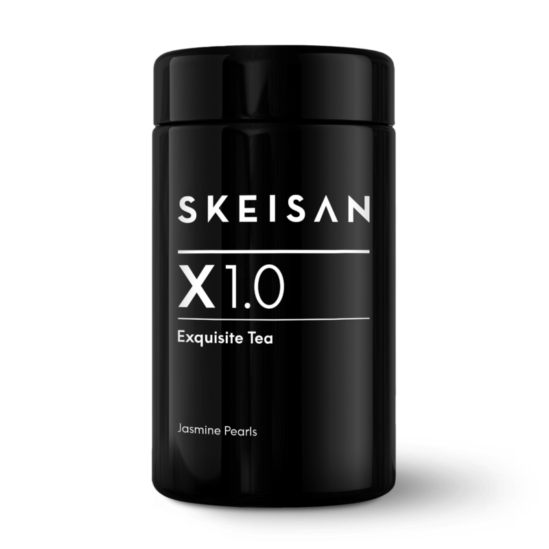 X 1.0 vaso de té: Té blanco con flores de jazmín