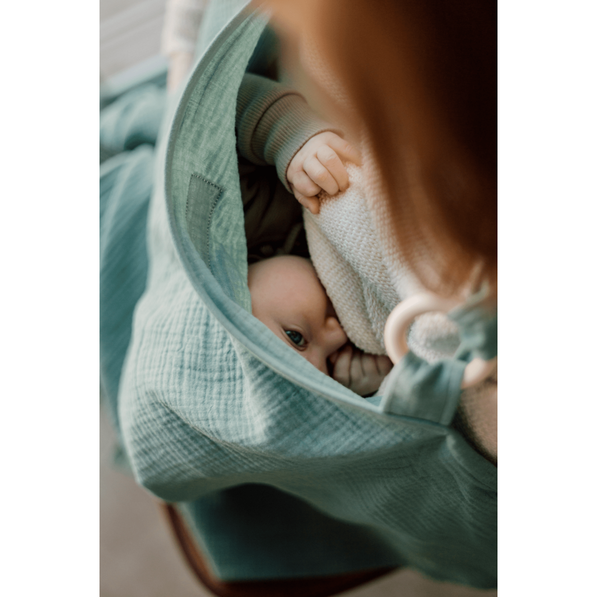 TISU nursing cover, Sage Green