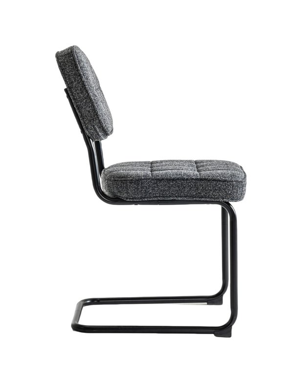 Zestaw krzeseł do jadalni 4 - Flexa Anthracite Mlat.