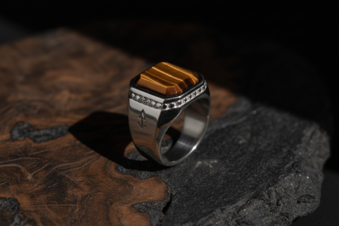 Ring ZEUS TIGEREYE
