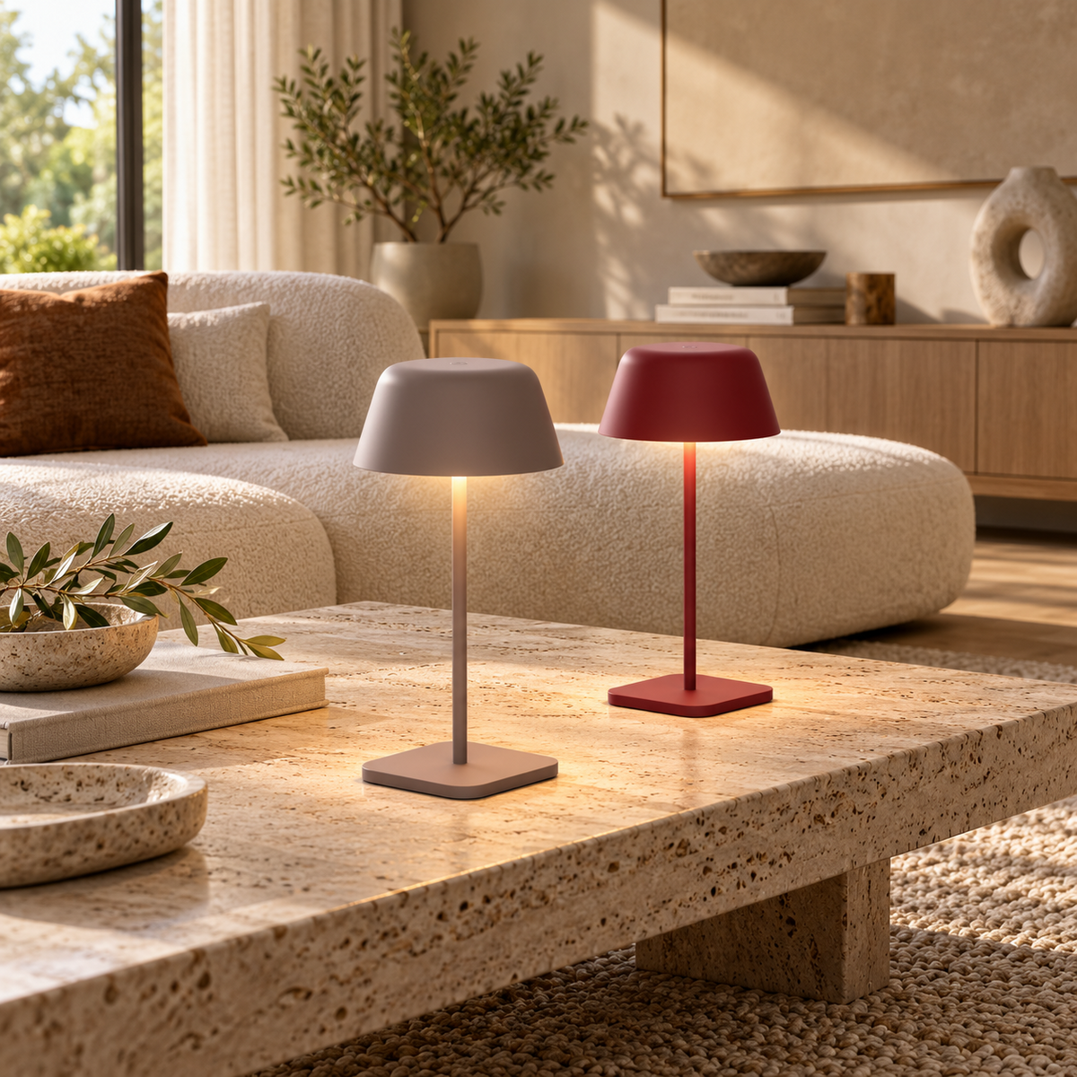 Table lamp Paros - Green