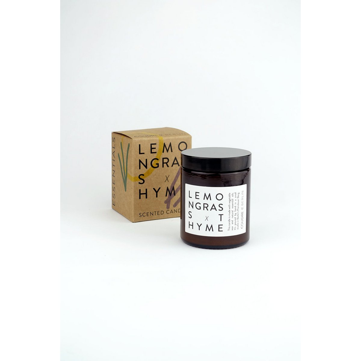 lemongrass x thyme / ESSENTIALS scented candle