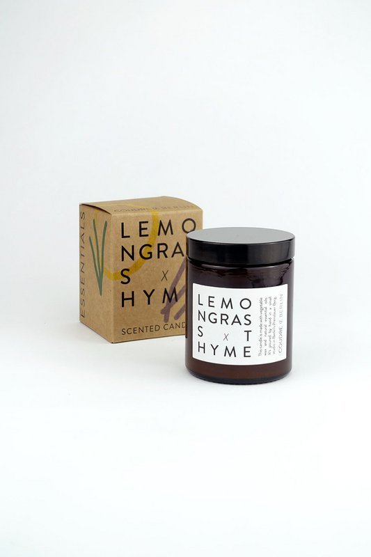 lemongrass x thyme / ESSENTIALS Duftkerze