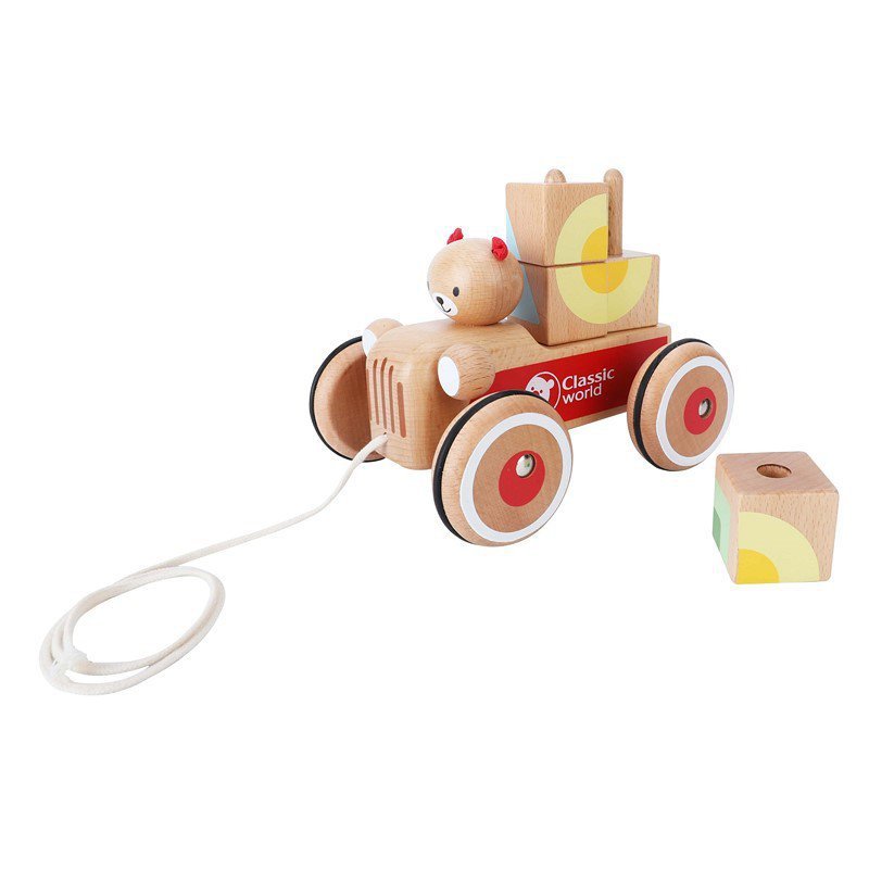 Coco truck to pull - 16.5x13x13.5cm