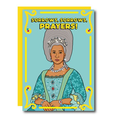 Sorrows, Sorrows, Prayers! Bridgerton Card