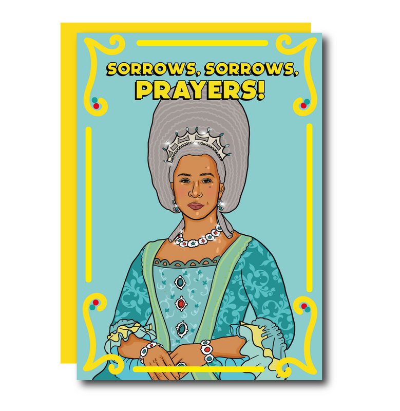 Sorrows, Sorrows, Prayers! Bridgerton Card