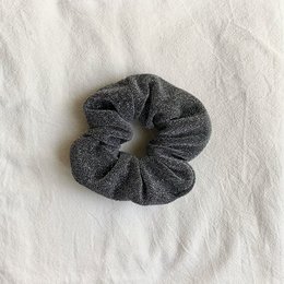 Scrunchie Sparkle sølv