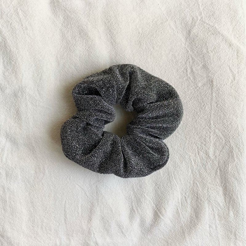 Scrunchie Sparkle silver