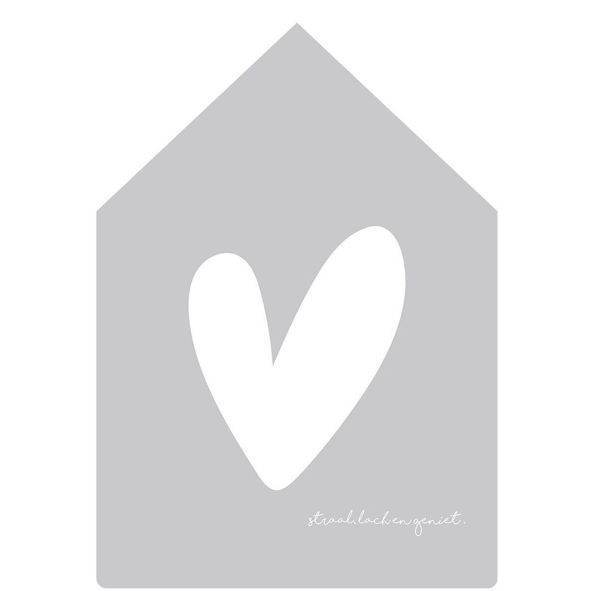 Wall house light gray