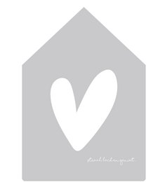 Wall house light gray