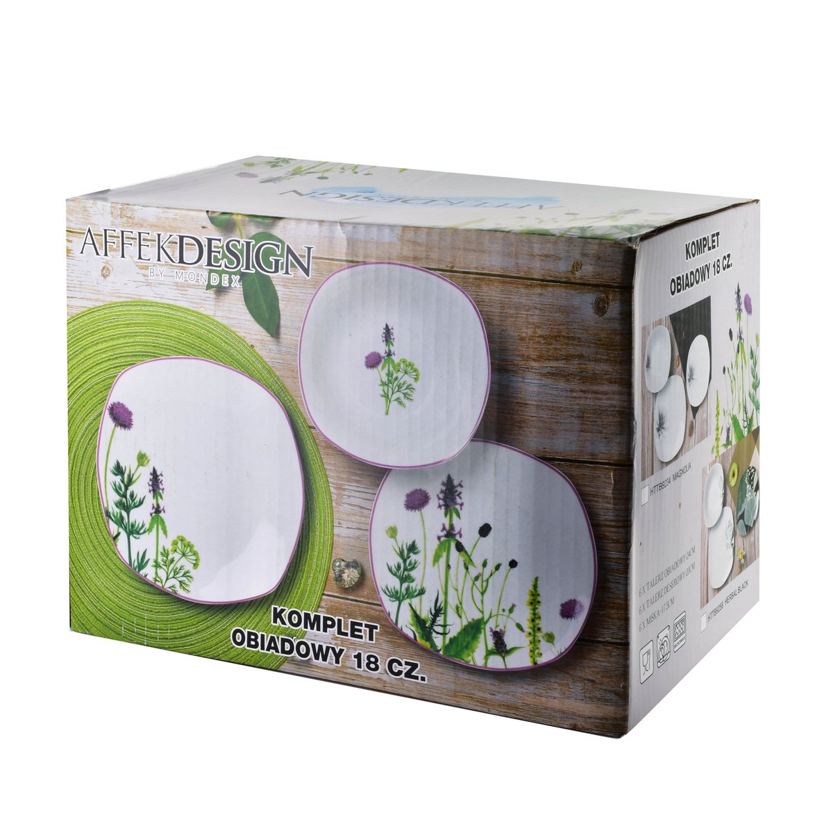 HERBAL MIST Tafelservice, 18-teilig