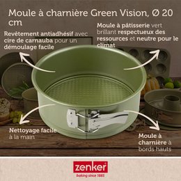 Springvorm springvorm 20 cm Zenker Green Vision