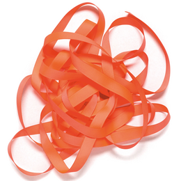 Cadeaulint neon oranje, neon oranje lint gemakkelijk te strikken, 16 mm x 5 m neon grosgrain lint voor het inpakken van geschenken