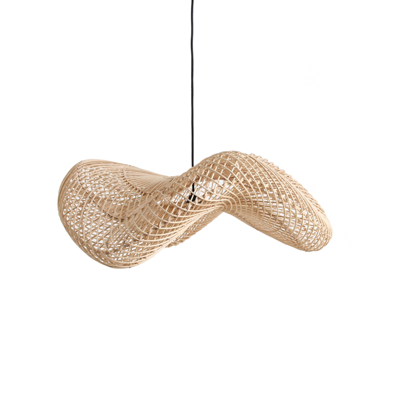 Wave Hängelampe natur groß