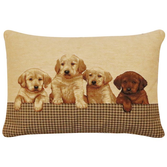 Puppy Labrador pudebetræk beige