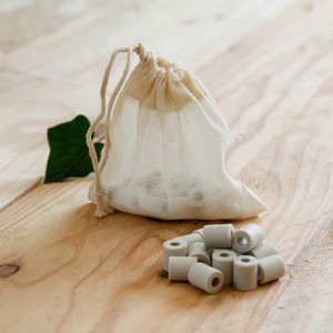 Perles de ceramique pour eau du robinet