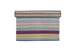 Regenboog vloerkleed 100% katoen 60x90 cm