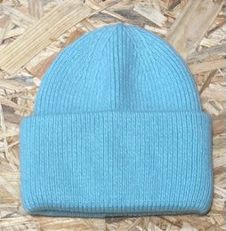 Beanie med kashmir uld