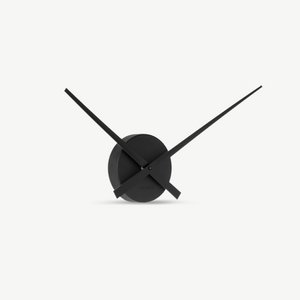 Serena Stripped Wall Clock, Black, Small