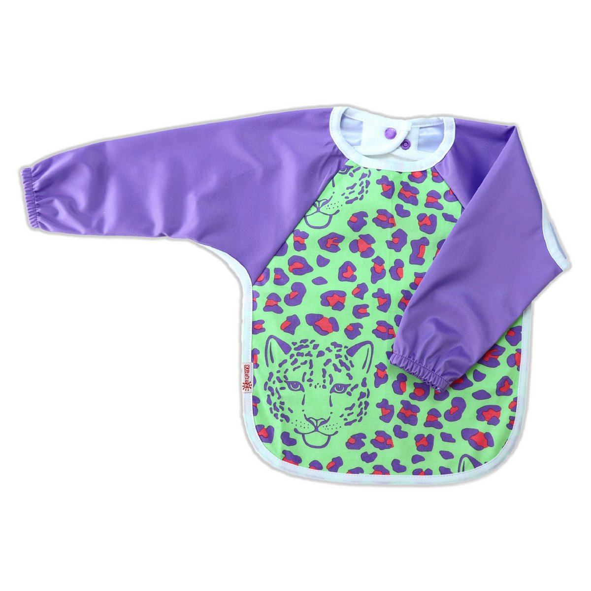 Rękawiczek Lucky Leopard - śliniaczek niemowlęcy/maluch