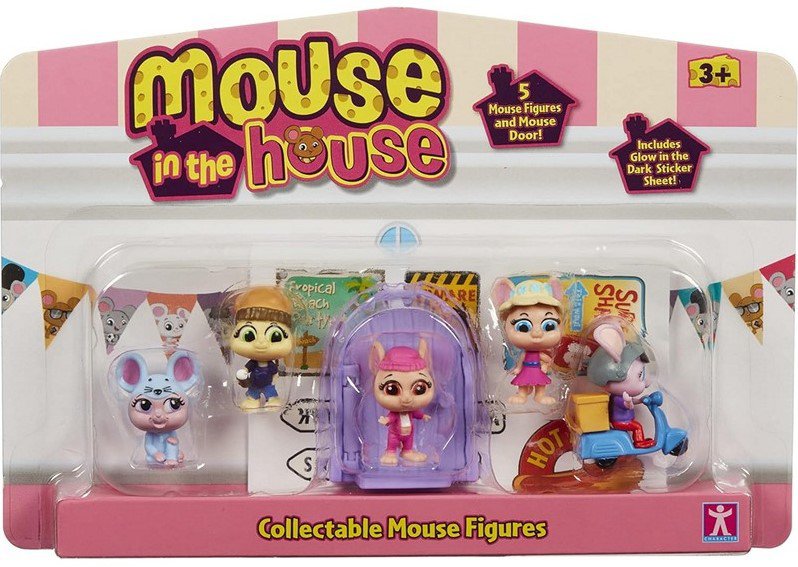 Millie & Friends Souris im Haus 14 x 20 cm