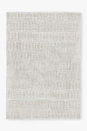 Exclusief hoogpolig wollen vloerkleed Stella 200x290 cm ecru