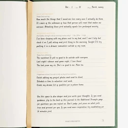 Bemærkninger til Mindfulness Journal, Daily Guided Reflection