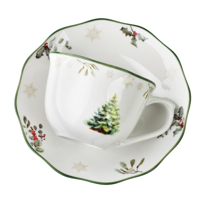 Santa Lila Cup med tallerken 220 ml
