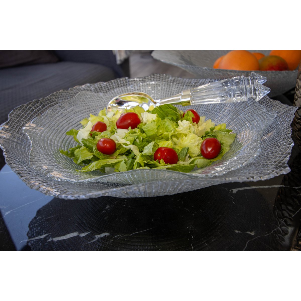 Coupe vague transparente 42cm
