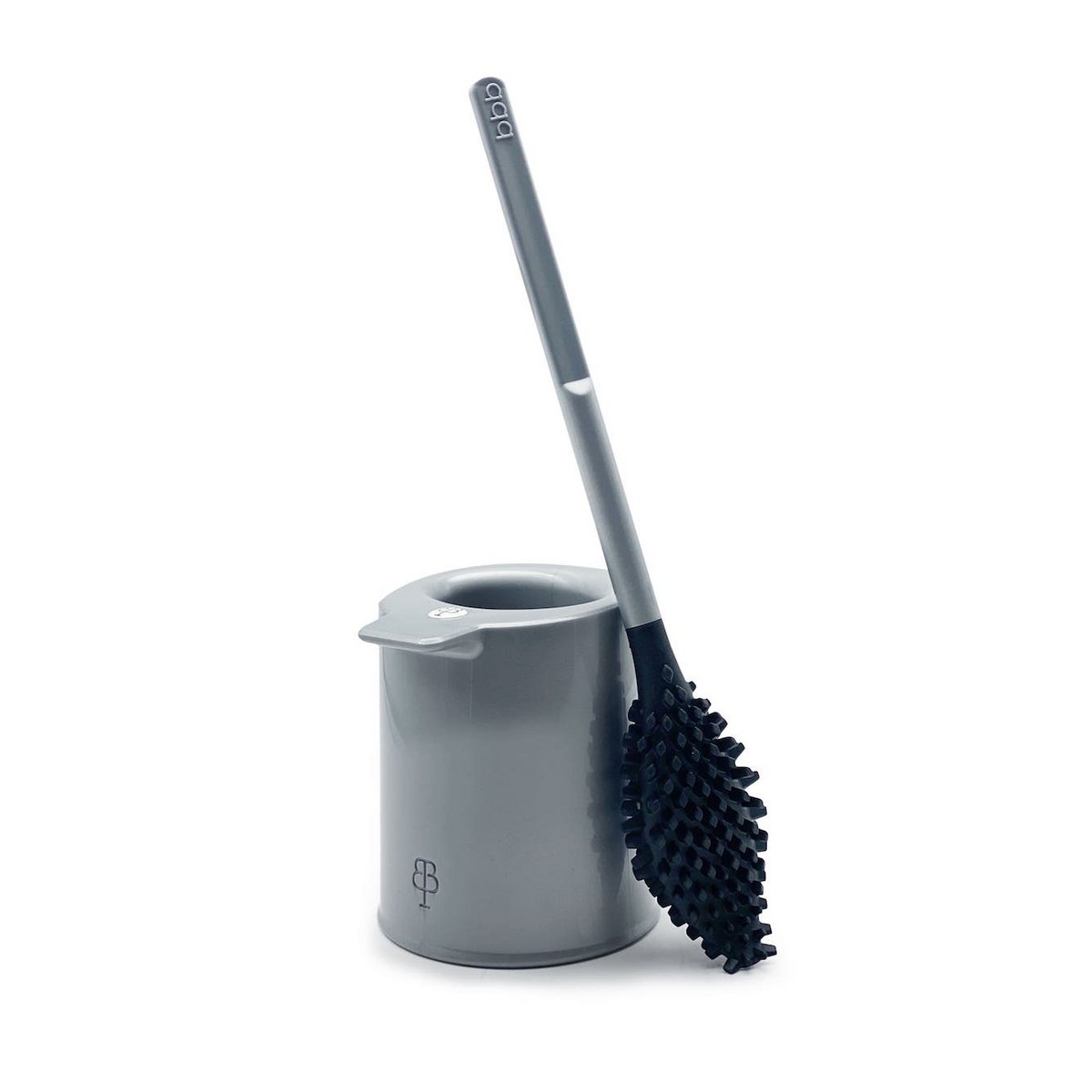 bbb La Brosse WC Bio-Sourcées Et Recyclées Gris Dauphin