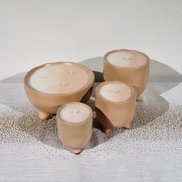Nude Marble Candle