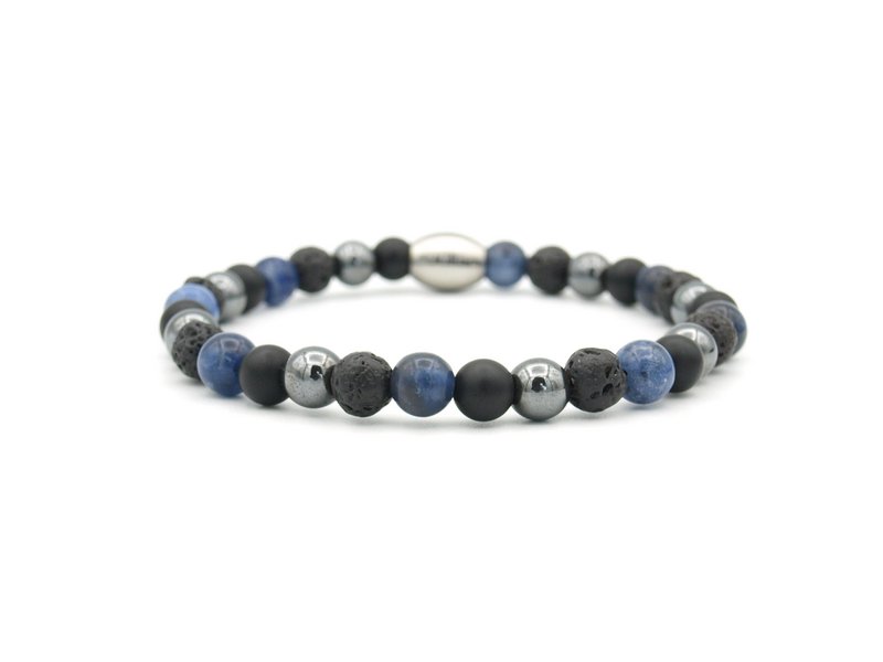Enam mix blauw en zwart