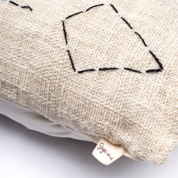 Handwoven Pillow Case SERAJA 40x40 or 50x50 cm Decorative Cushion Cover Sofa Cushion Made of Cotton
