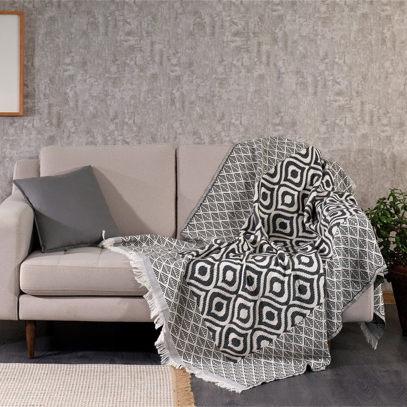 Patara Soft Cotton Jacquard Throw
