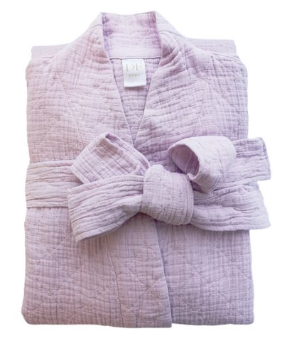 Cotton robe Orion Pink Mist