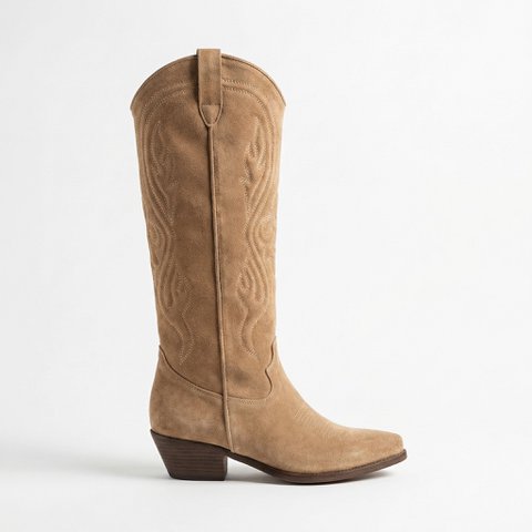 Sava Taupe Texan Boots
