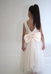 Vestido formal ANABELLA - Melocotón
