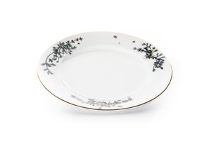 Wintersterne, Teller, 18 cm