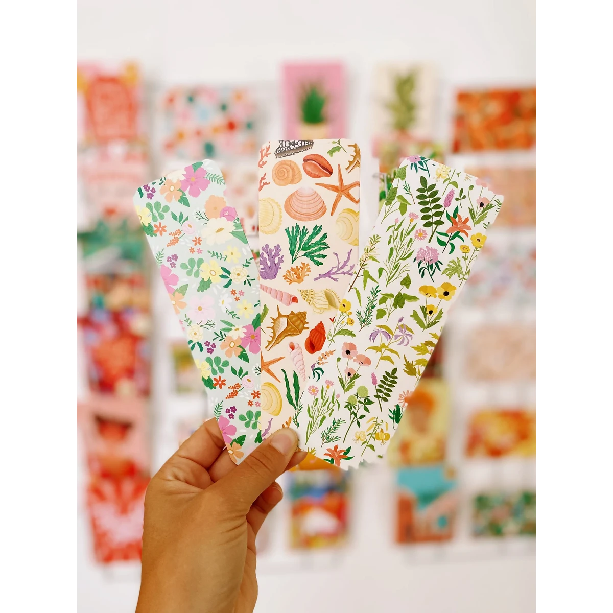 Bookmark wildflowers