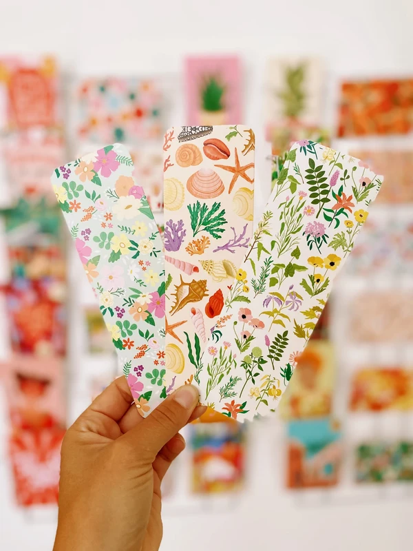 Bookmark wildflowers