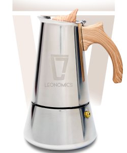 Stainless Steel Moka Pot 300 ml 