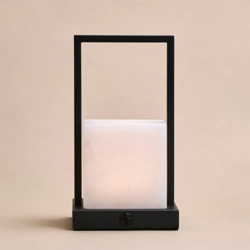 Nola Alabaster Rechargeable Table Lamp